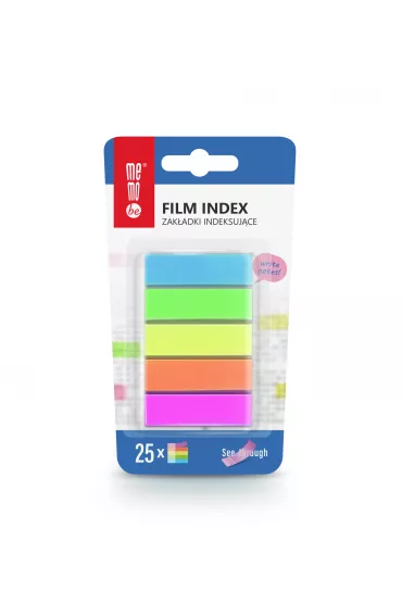 MemoBe Zak�adki indeksuj�ce 12x45mm 125 szt.