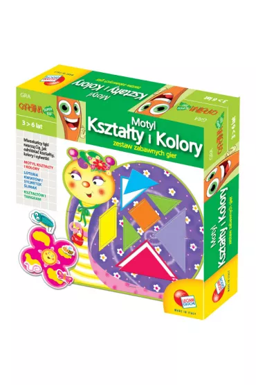 Carotina. Motyl. Kszta�ty i kolory Lisciani