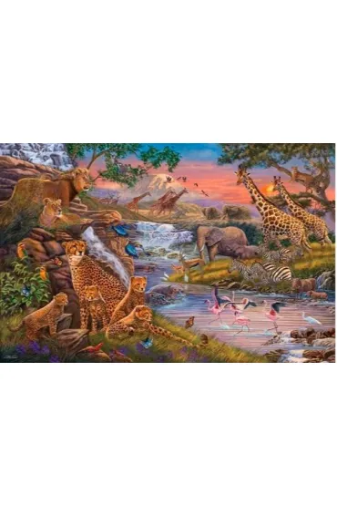 Puzzle 3000 el. Kr�lestwo zwi�rz�t Ravensburger