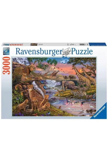 Puzzle 3000 el. Kr�lestwo zwi�rz�t Ravensburger