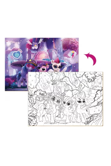 Puzzle 60 el. My Little Pony 2 in 1 Dodo