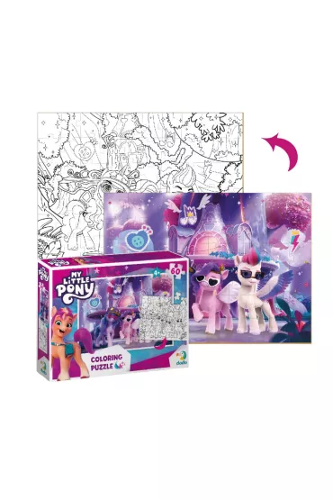 Puzzle 60 el. My Little Pony 2 in 1 Dodo