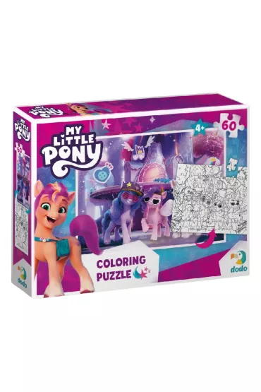 Puzzle 60 el. My Little Pony 2 in 1 Dodo