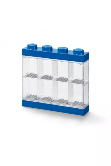 Gablotka na 8 minifigurek LEGO Niebieska