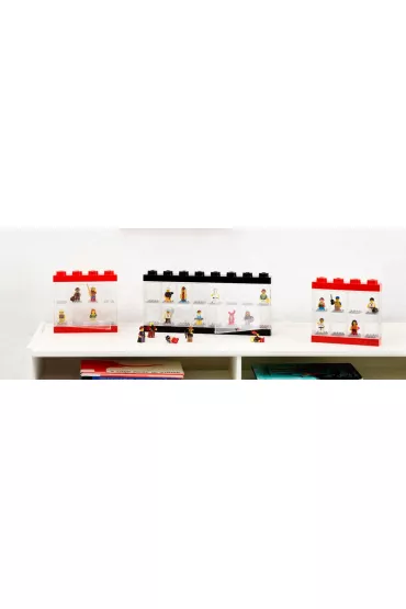 Gablotka na 8 minifigurek LEGO Niebieska