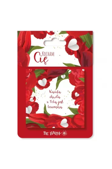 Be-Happy Gifts Magnez na prezent Kocham Ci�