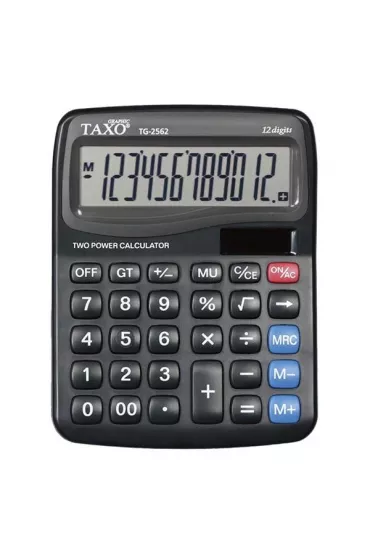 Titanum Kalkulator Taxo 12-pozycyjny TG-2562 czarny