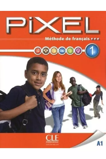 Pixel 1 podr�cznik+DVD CLE - Catherine Favret