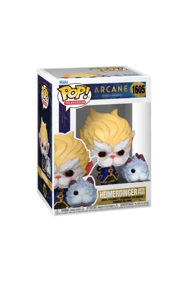 Funko Pop! Figurka Kolekcjonerska Arcane Heimerdinger With Poro 1605