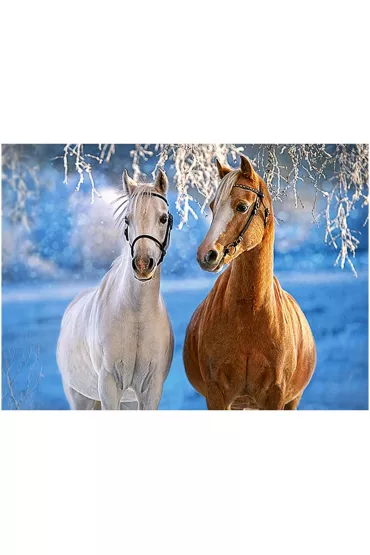 Puzzle 260 el. The Winter Horses Castorland