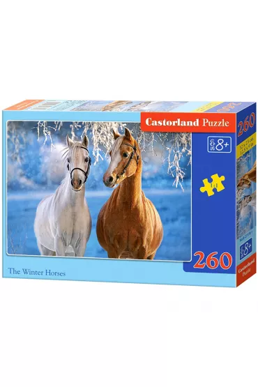 Puzzle 260 el. The Winter Horses Castorland