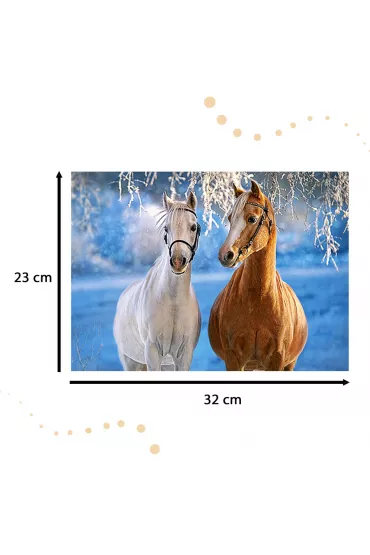 Puzzle 260 el. The Winter Horses Castorland