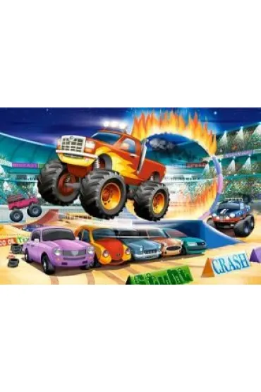 Puzzle 40 el. Pokazy Monster Truck Castorland