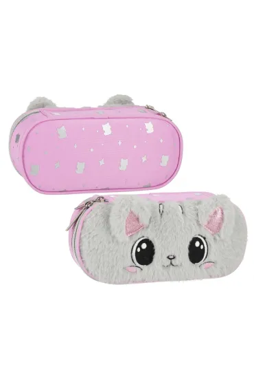 Pi�rnik saszetka 1zamek Kitty pluszowy STARPAK 550894