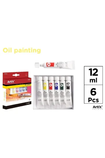 Artix Farby olejne 6 x 12 ml