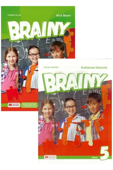 Pakiet Brainy. Klasa 5: Ksi��ka ucznia + Zeszyt �wicze�. J�zyk angielski. Szko�a podstawowa - Nick Beare, Katherine Stannett