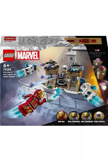 LEGO Marvel Iron Man i Iron Legion kontra �o�nierz Hydry 76288