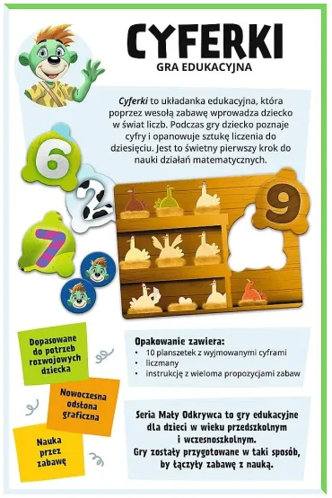 Ma�y odkrywca - Cyferki Trefl