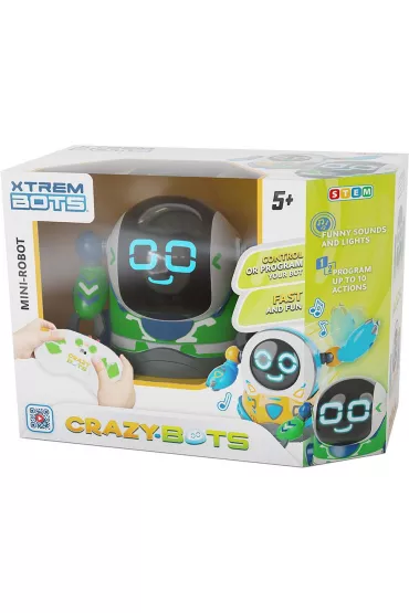XTREM BOTS Crazy Bots Roll mini robot Xtrem Bots-Roboty
