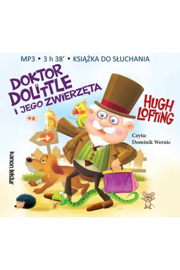 Audiobook Doktor Dolittle i jego zwierz�ta CD - Hugh Lofting