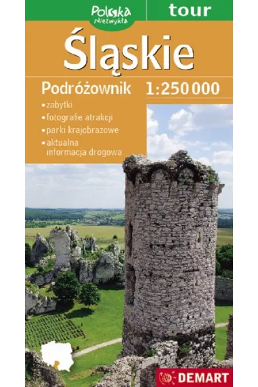�l�skie podr�ownik 1:250 000 Mapa turystyczna