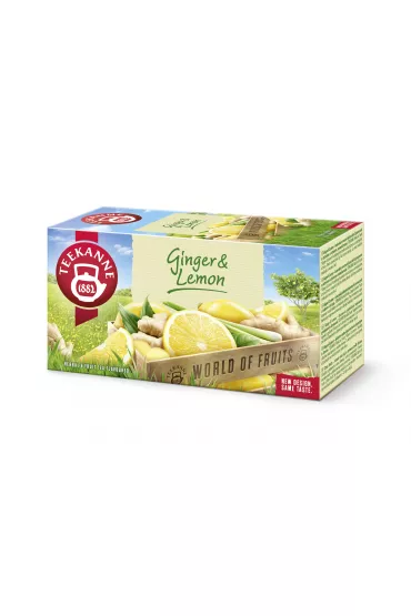 Teekanne Herbata Owocowa Imbir i Cytryna, Ginger Lemon 20 x 1,75 g