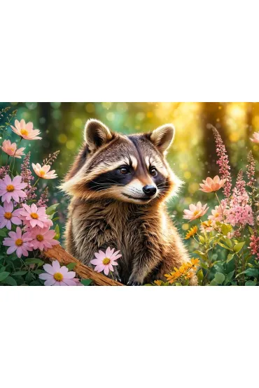 Puzzle 500 el. A Woodland Explorer CherryPazzi