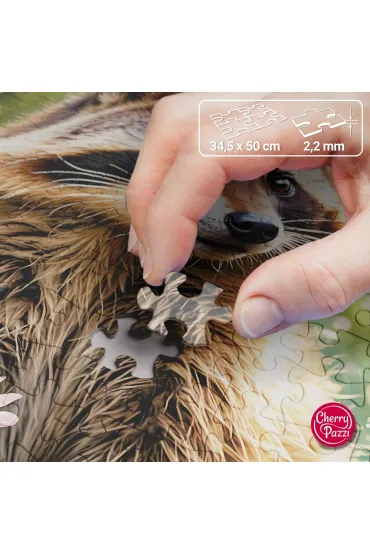 Puzzle 500 el. A Woodland Explorer CherryPazzi