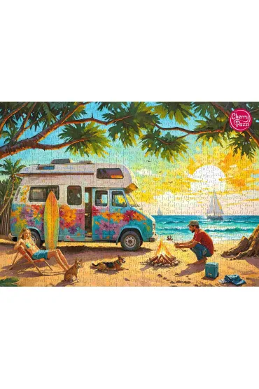 Puzzle 1000 CherryPazzi Waiting for the Waves�31346�
