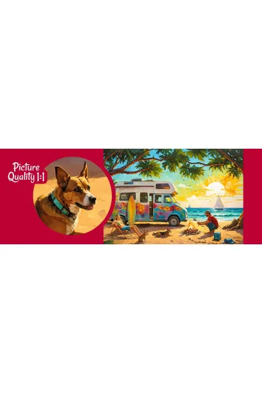 Puzzle 1000 CherryPazzi Waiting for the Waves�31346�