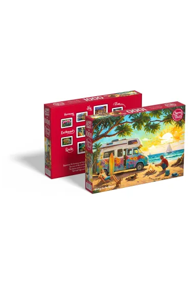 Puzzle 1000 CherryPazzi Waiting for the Waves�31346�