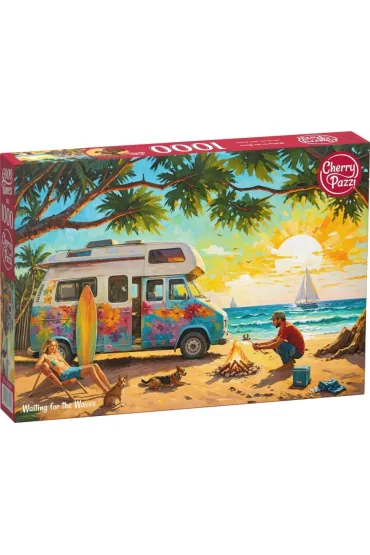 Puzzle 1000 CherryPazzi Waiting for the Waves�31346�