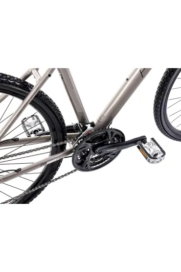 Romet Rower crossowy ORKAN 4 D 2024 szampa�sko-czarno-srebrny 20 L