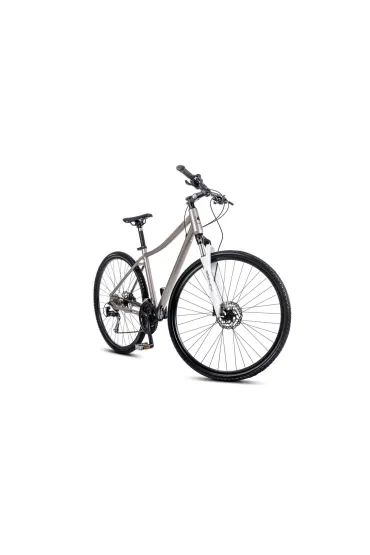 Romet Rower crossowy ORKAN 4 D 2024 szampa�sko-czarno-srebrny 20 L
