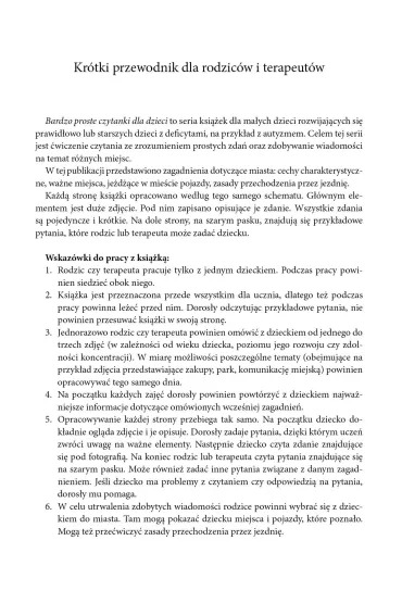 Miasto Bardzo proste czytanki