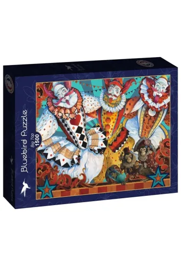 Puzzle 1500 el. Wielkie Trio Bluebird Puzzle