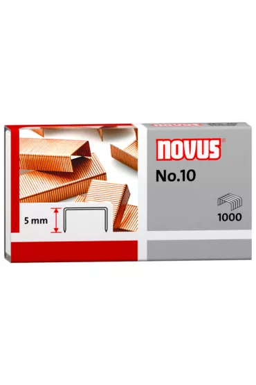 Novus Zszywki miedziowane 1000 szt.