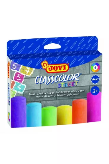 Jovi Kreda chodnikowa kolorowa 6 kolor�w 6 szt.