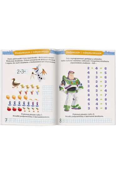 Disney uczy Elementarz matematyczny �wiczenia