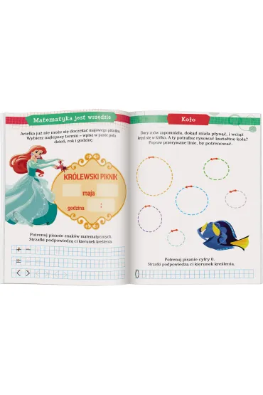 Disney uczy Elementarz matematyczny �wiczenia