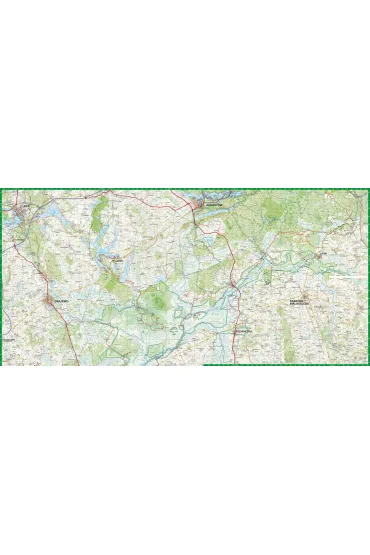 Biebrza�ski Park Narodowy 1:85 000 laminat 2024