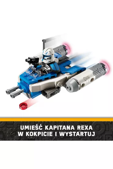 LEGO Star Wars Mikromyliwiec Y-Wing™ kapitana Rexa 75391