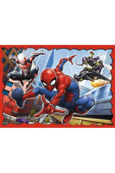 Puzzle 4w1 - Bohaterski SpiderMan (35+48+54+70 el.) Trefl