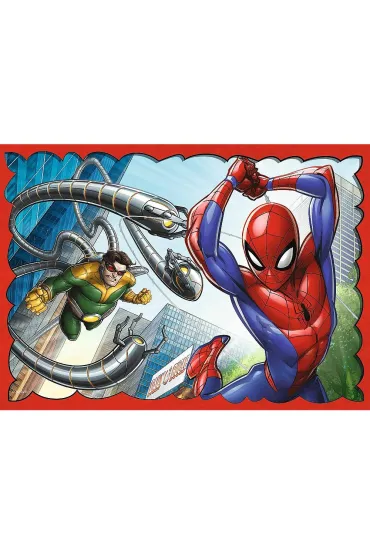 Puzzle 4w1 - Bohaterski SpiderMan (35+48+54+70 el.) Trefl