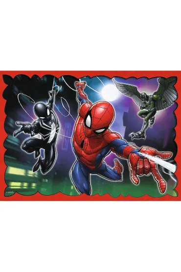 Puzzle 4w1 - Bohaterski SpiderMan (35+48+54+70 el.) Trefl