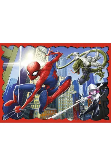 Puzzle 4w1 - Bohaterski SpiderMan (35+48+54+70 el.) Trefl