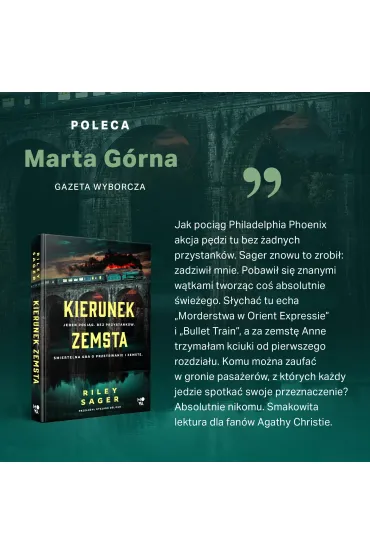 Kierunek zemsta - Riley Sager