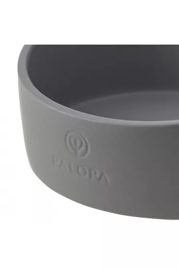 Palopa Miska dla psa porcelanowa Cali grey