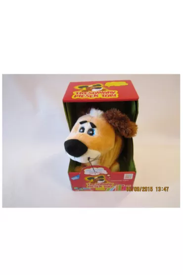 Tresowany piesek Tobi - be�owy. Fancy Toys