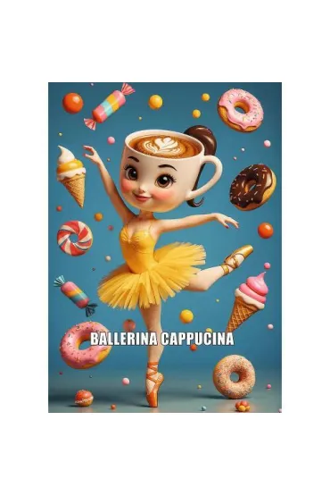 Puzzle 200 el. BrainRots Ballerina Cappuccina Trefl